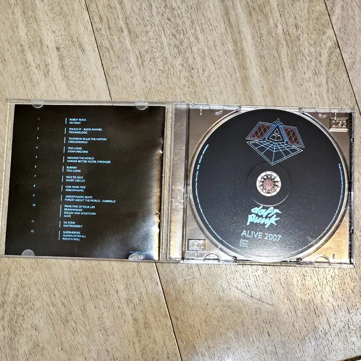 다프트 펑크 Alive 2007 CD 앨범